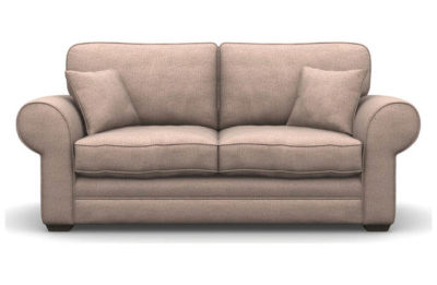 Heart of House Chedworth 2 Seater Fabric Sofa Bed - Mushroom